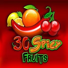 Slots logo of 30 Spicy Fruits from Amusnet Interactive at Blazing Wildz Casino