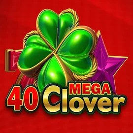 40 Mega Clover logo by Amusnet Interactive Blazing Wildz Casino