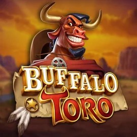 Buffalo Toro slot logo by ELK Studios at Blazing Wildz Casino