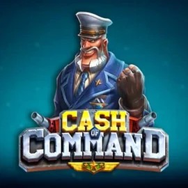 Cash of Command casino game by Play'n GO – featured logo at Blazing Wildz Casino