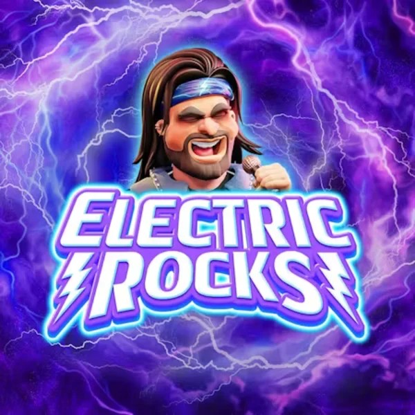 Electric Rocks game by Inspired Gaming – logo hosted on Blazing Wildz Casino