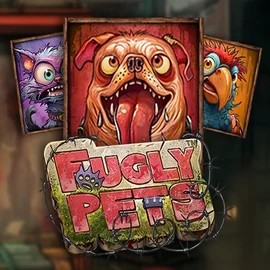 Slots logo of Fugly Pets from Stakelogic at Blazing Wildz Casino