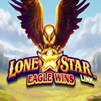 Lone Star Link Eagle Wins online game logo by Novomatic on blazingwildzscasino.com